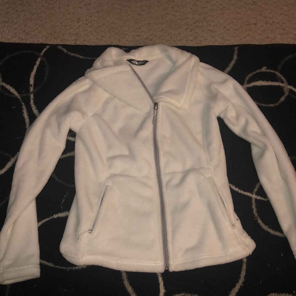 NORTH FACE WOMENS SOFT ZIP UP JACKET